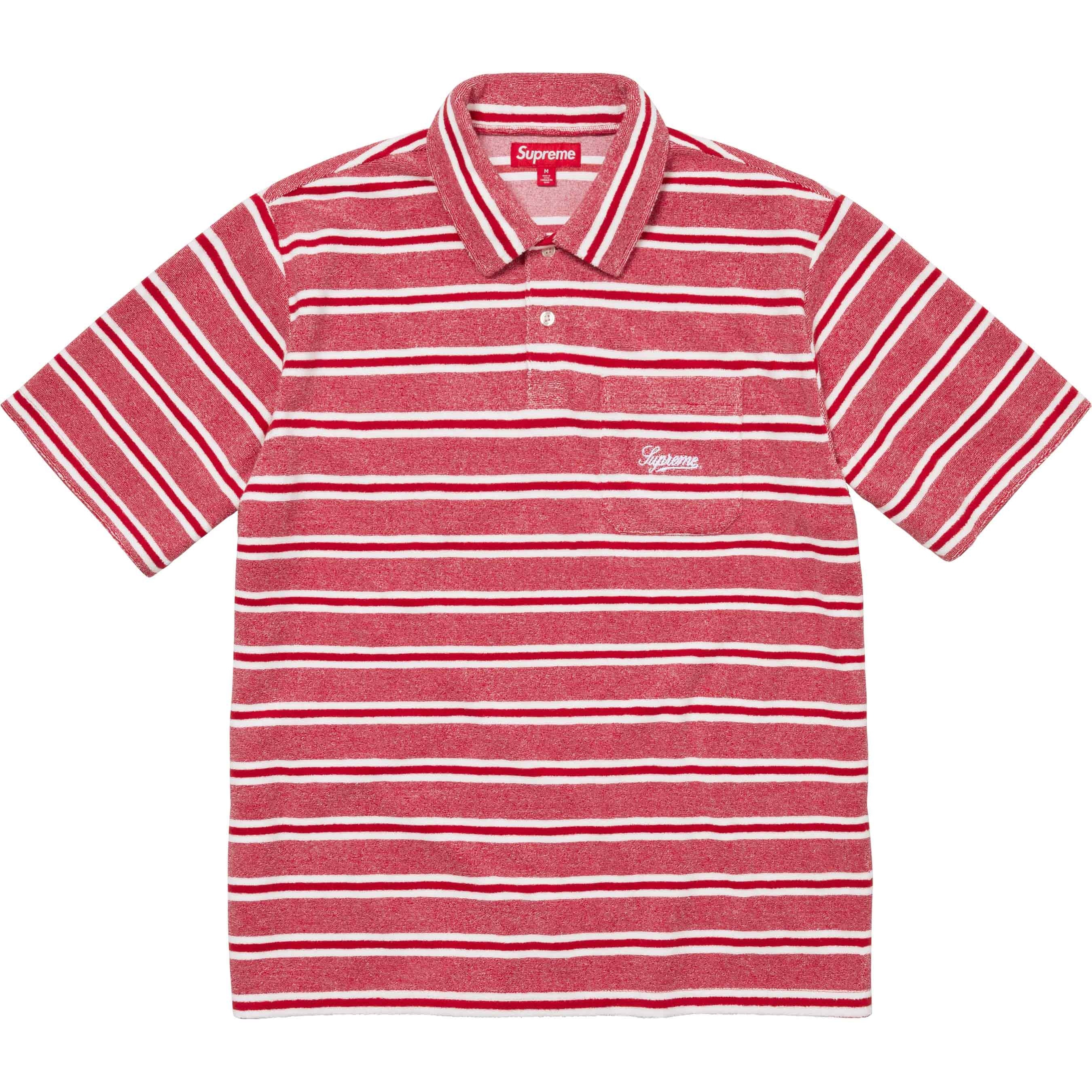 Stripe Terry S/S Polo view 3